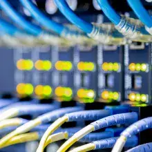 Cables connecting to Port